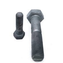 Perno De Paso Con Tuerca H. D. G ASTM A394 Type O Type 1 Tower Bolt Step Bolt Carbon Steel 4.8/ 8.8/ 10.9/ 12.9 Ect DIN